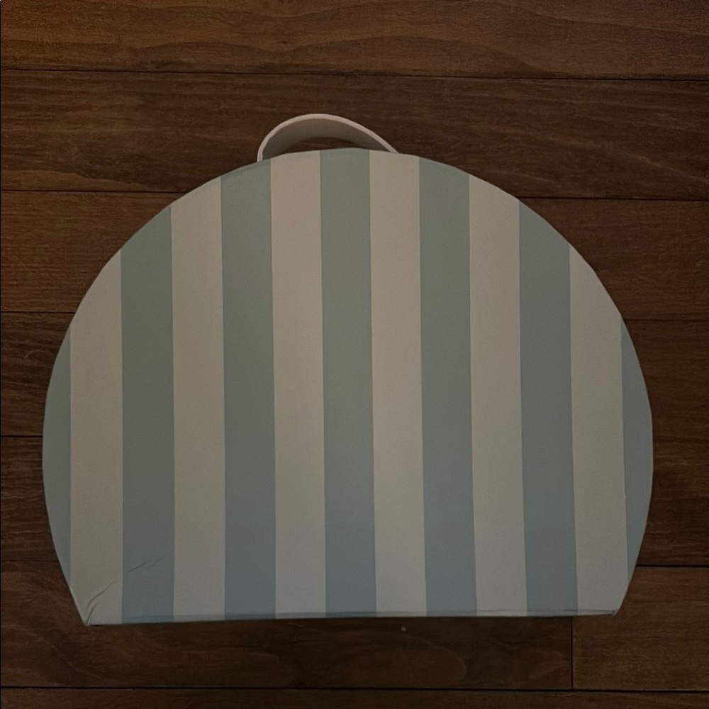 Novelty Suitcase - Mint Stripe